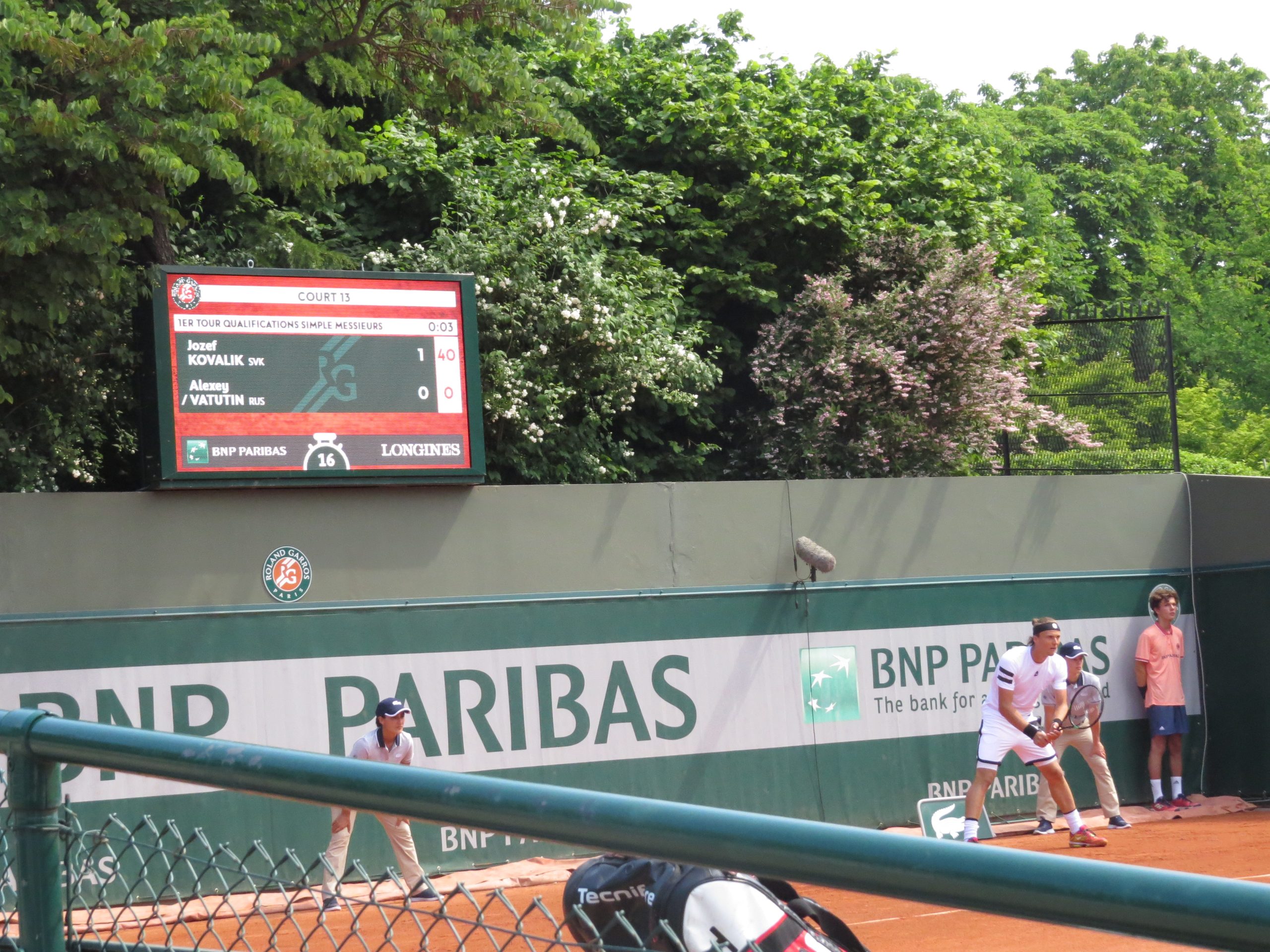 Cancha central del torneo de tenis Roland Garros