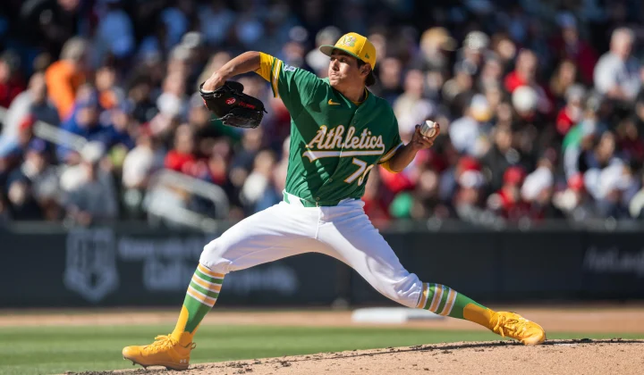 Gage Jump, tercer mejor prospecto de los Athletics, recibe llamado a Grandes Ligas