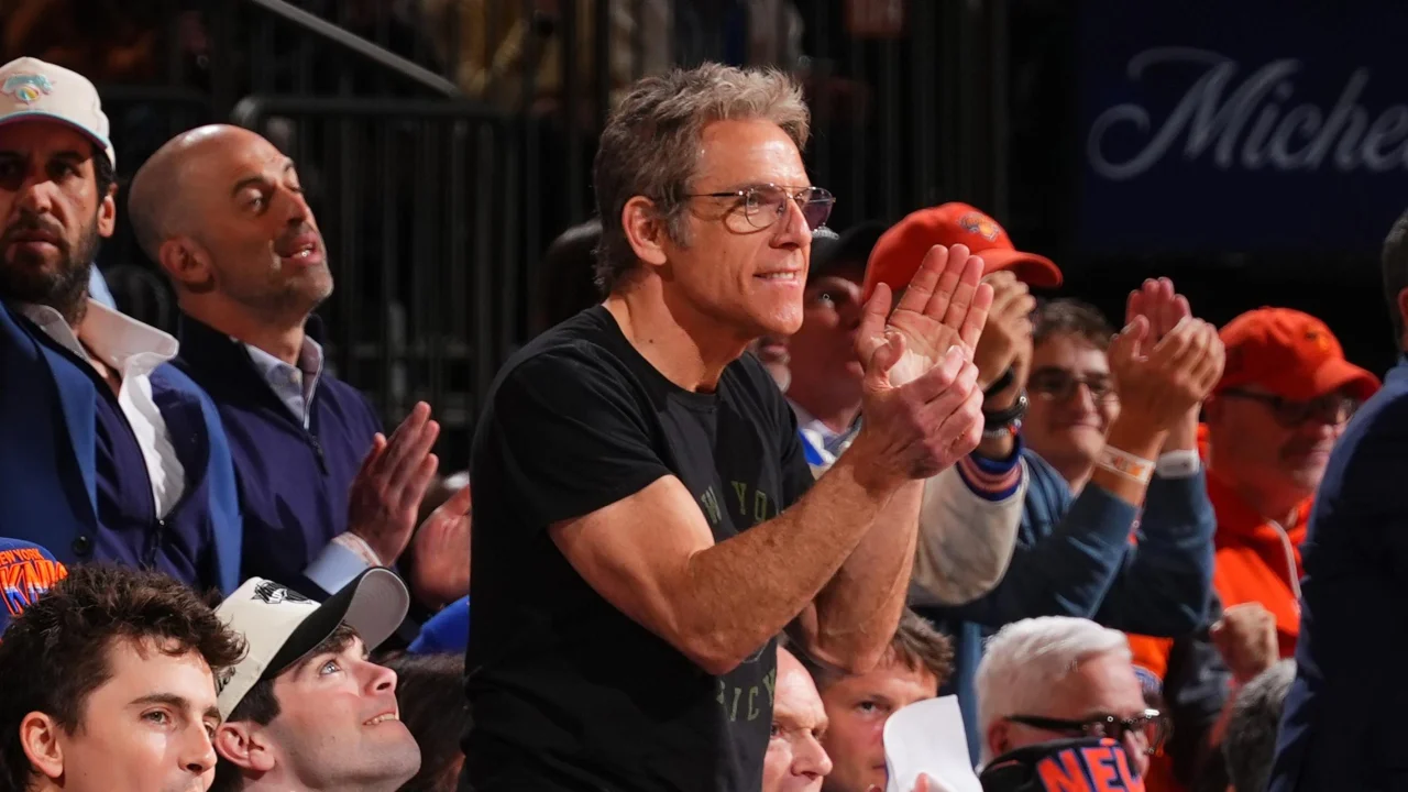 Ben Stiller capta la euforia de los New York Knicks al asegurar su pase a las Finales de la NBA