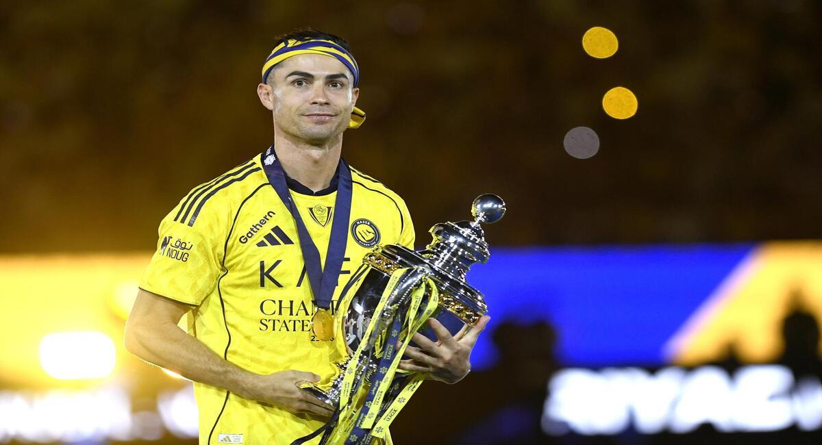 Cristiano Ronaldo suma un nuevo título con Al Nassr y se acerca a la marca de Lionel Messi