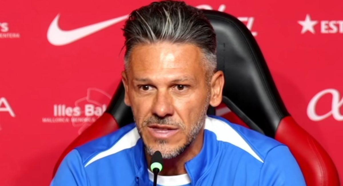 Martín Demichelis no pudo evitar el descenso del Mallorca