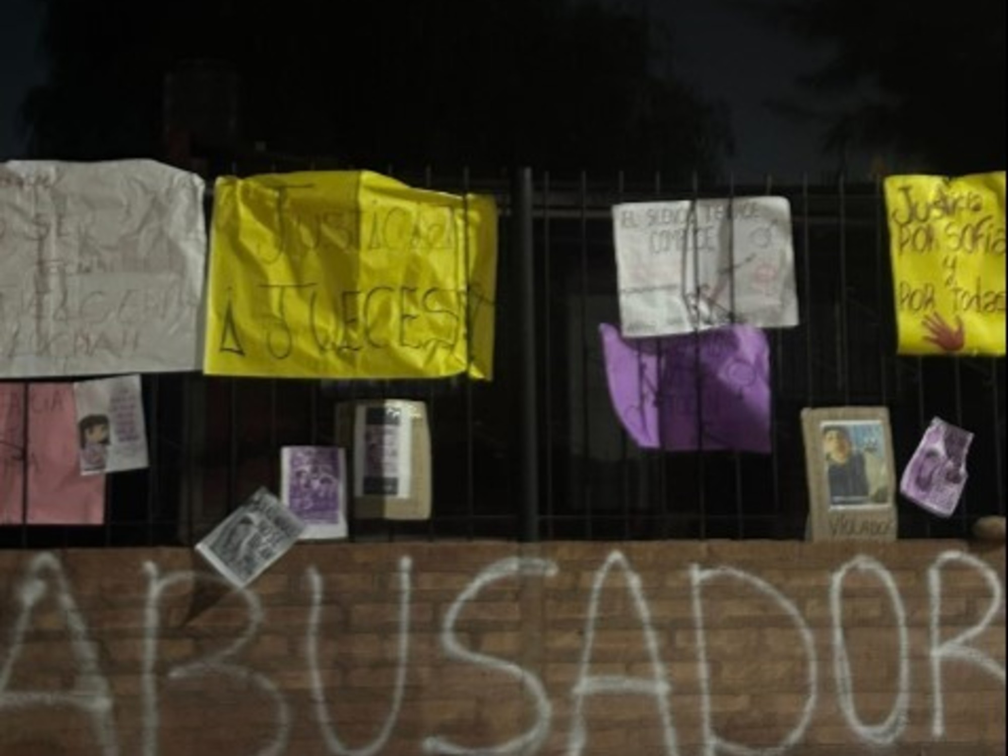 Imagen de la tensión en Añelo tras la detención por presunto abuso infantil