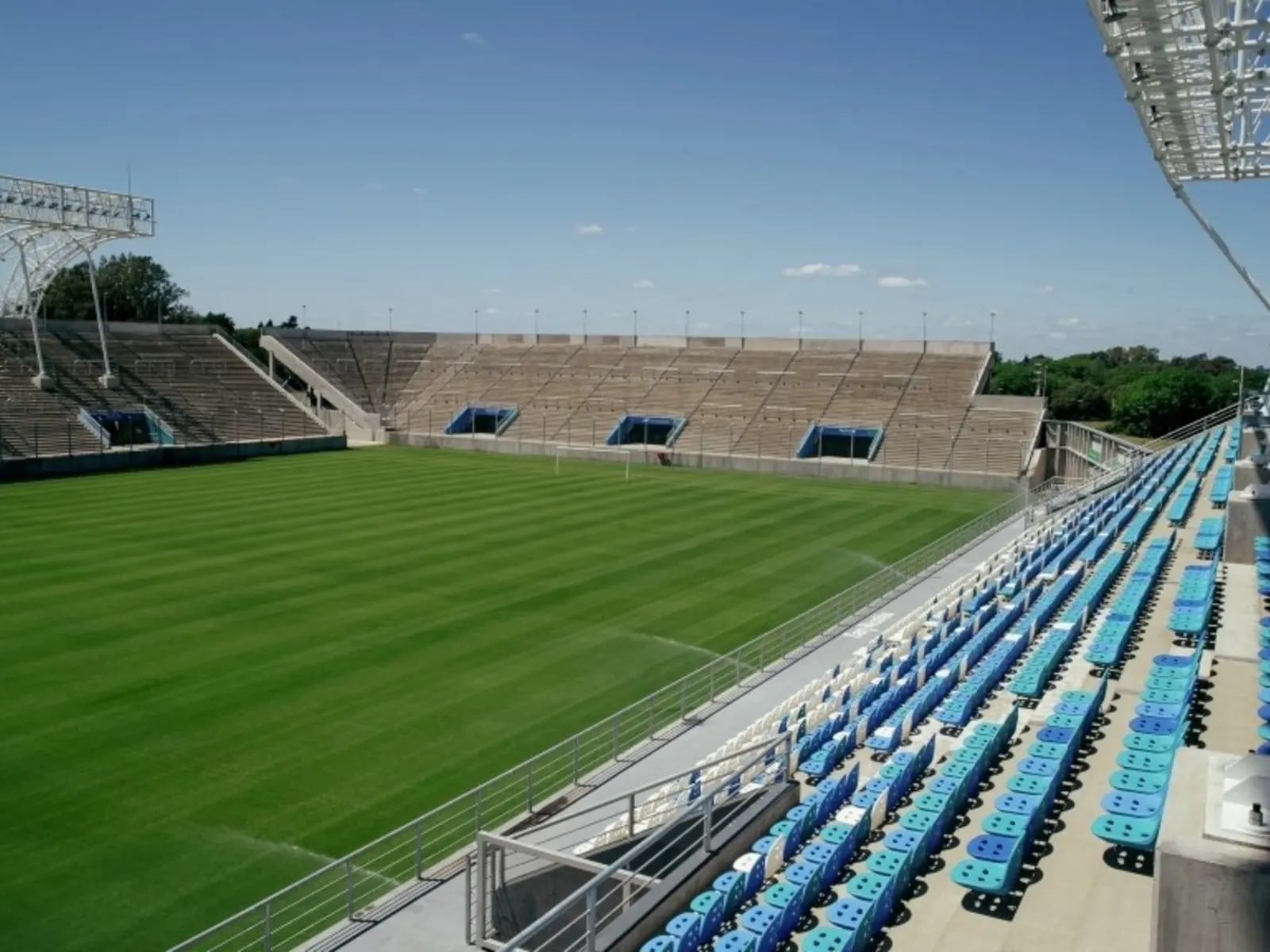 Vista panorámica del Estadio Único de San Nicolás.