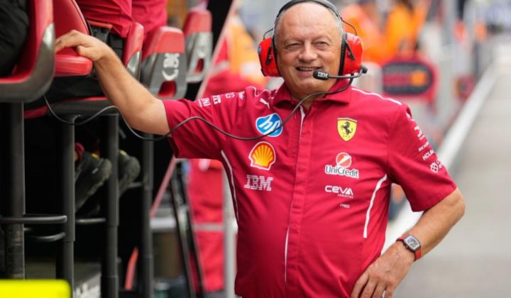 Fred Vasseur regresa a Ferrari para el Gran Premio de Mónaco tras una breve hospitalización