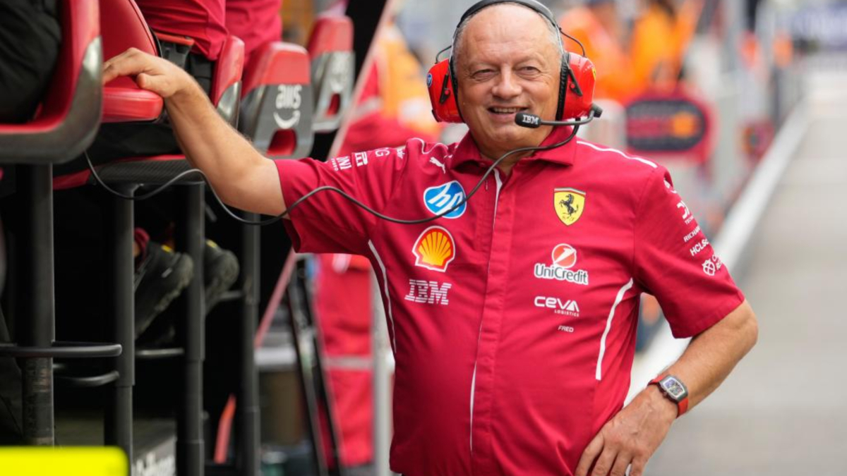 Fred Vasseur regresa a Ferrari para el Gran Premio de Mónaco tras una breve hospitalización