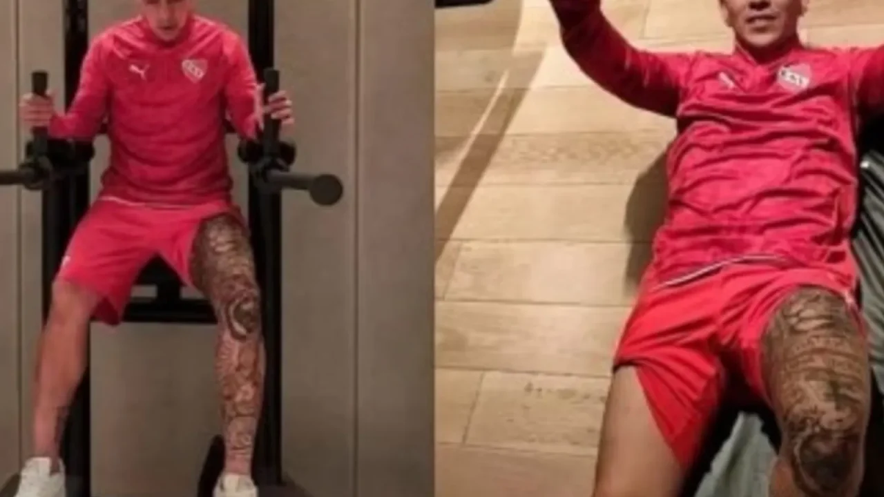 La ilusión de Independiente: Esequiel Barco se entrena con la camiseta del Rojo y seduce a los hinchas