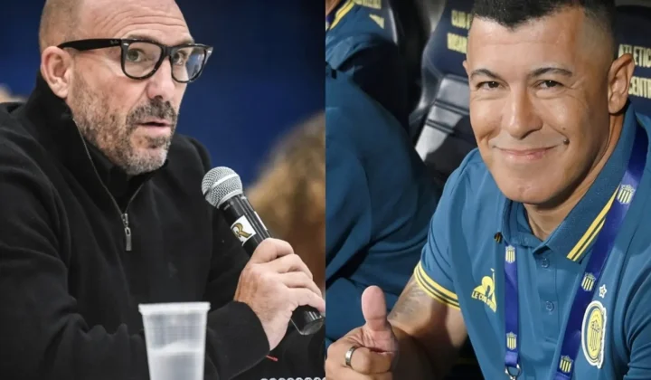 El presidente de Rosario Central, Gonzalo Belloso, brindó una conferencia de prensa este jueves para abordar la actualidad del club, confirm