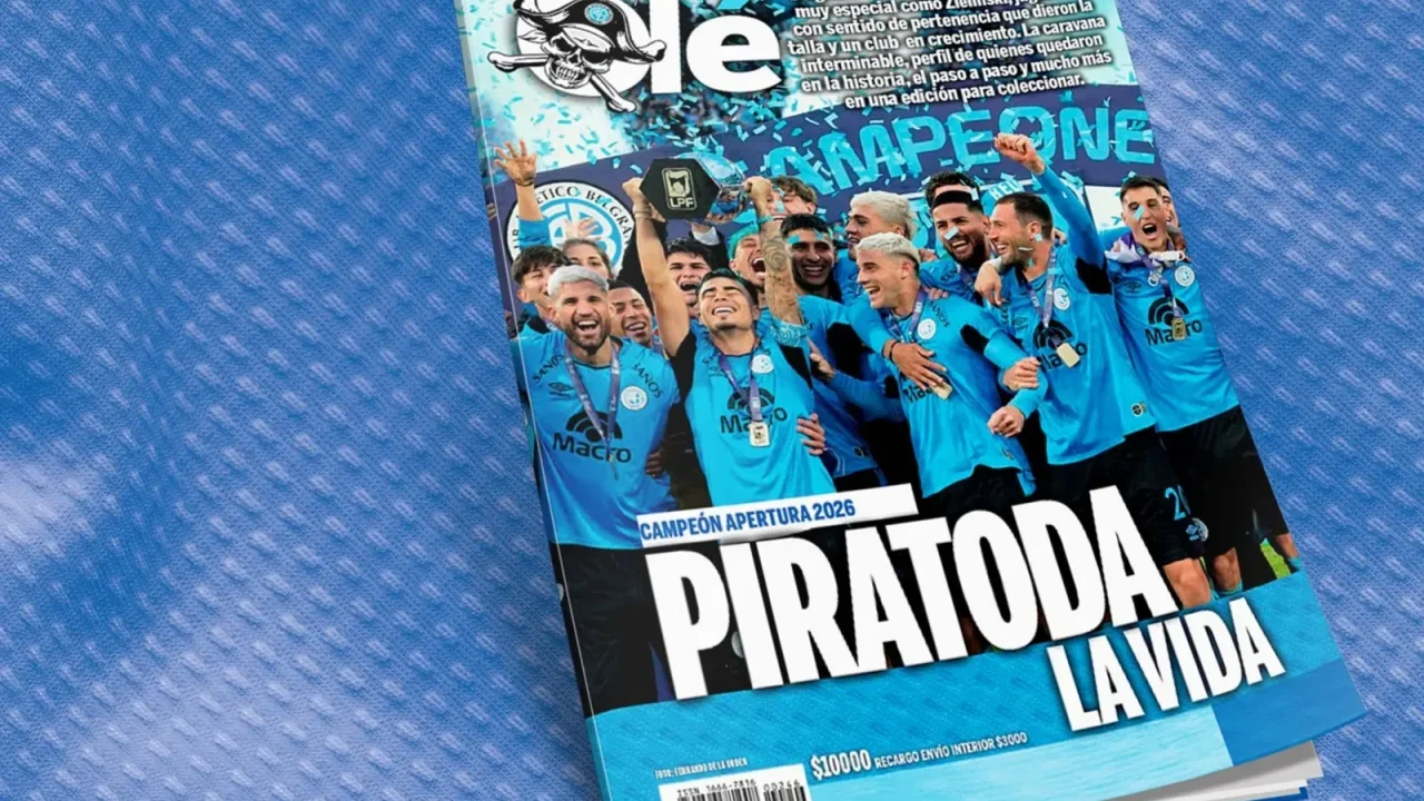 Olé lanza revista especial por el histórico campeonato de Belgrano