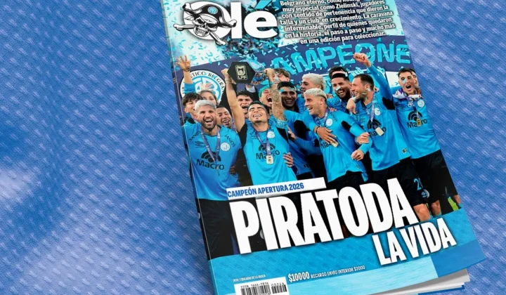 Olé lanza revista especial por el histórico campeonato de Belgrano