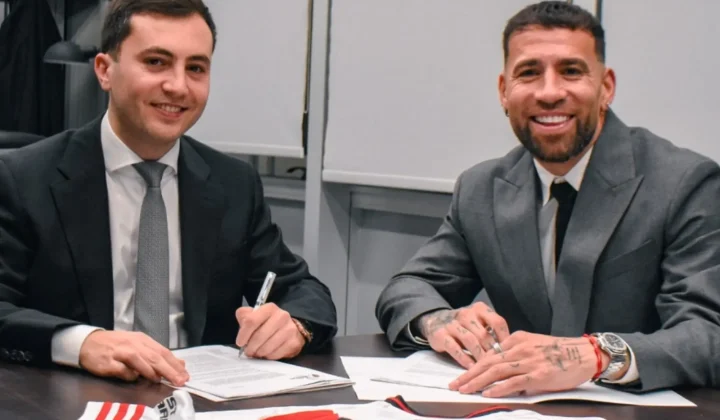 Nicolás Otamendi, el defensor campeón del mundo con la Selección Argentina, se ha convertido en el primer y sorpresivo refuerzo de River Pla