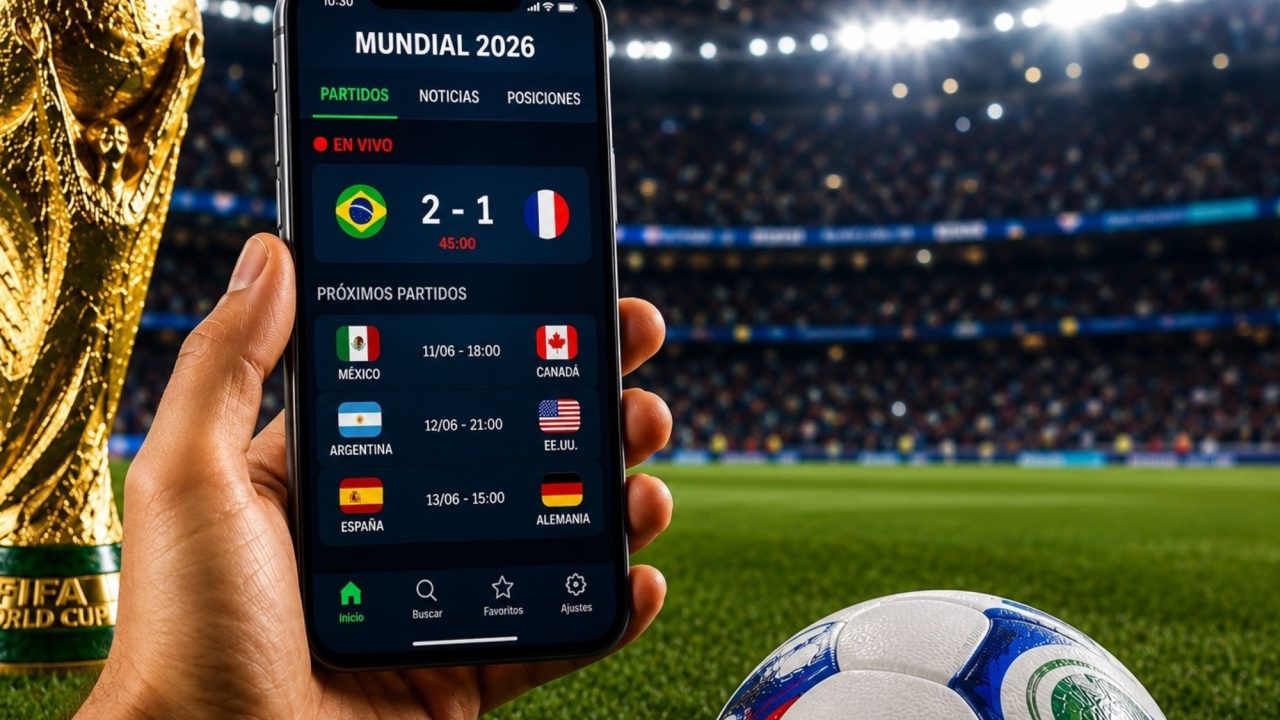 Las Cinco Mejores Aplicaciones para Vivir el Mundial 2026