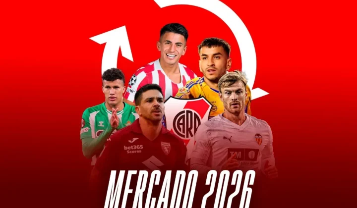 River busca reforzar su ataque y mediocampo: los nombres clave del mercado de pases