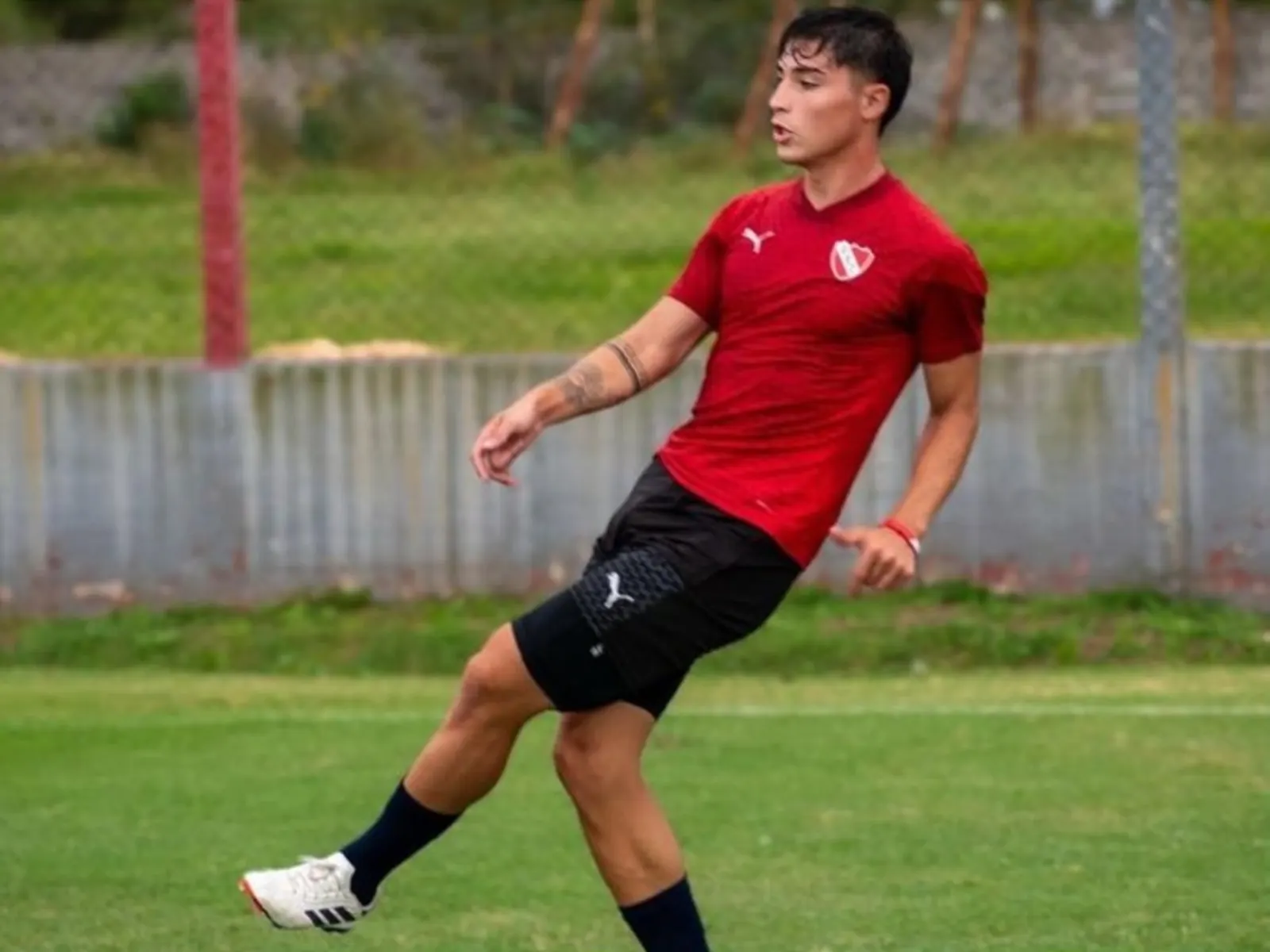 Jugador de fútbol de Independiente, Nicolás Garrido.