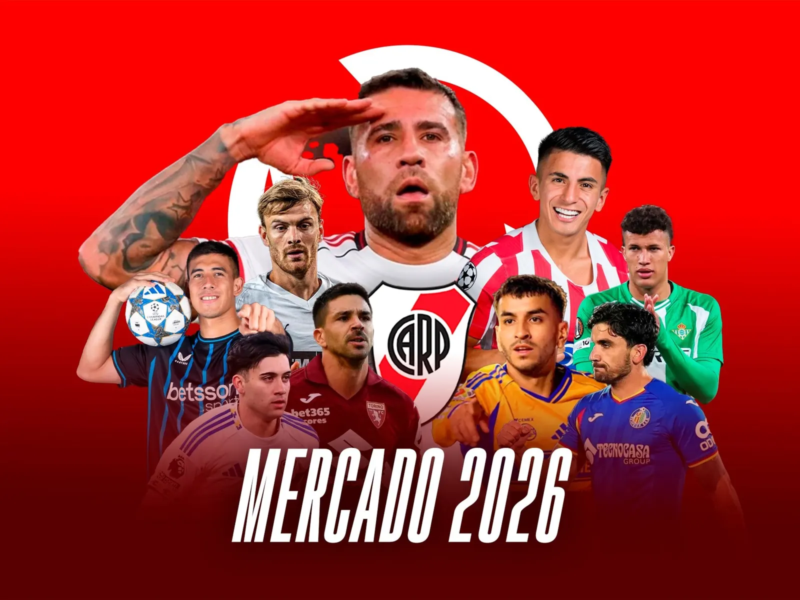 Nicolás Otamendi, nuevo refuerzo de River Plate, junto al entrenador Eduardo Coudet.