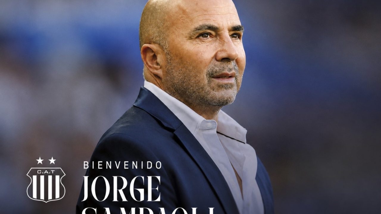 El Club Atlético Talleres ha anunciado oficialmente la contratación de Jorge Sampaoli como su nuevo director técnico. El estratega santafesi