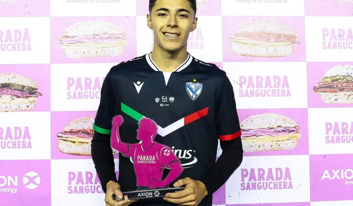 River Plate ha puesto sus ojos en una de las jóvenes promesas del fútbol argentino: Tobías Andrada, volante central de Vélez Sarsfield. El c