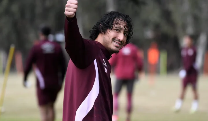 José Canale regresó a Lanús y se suma a la pretemporada tras su actuación en el Mundial