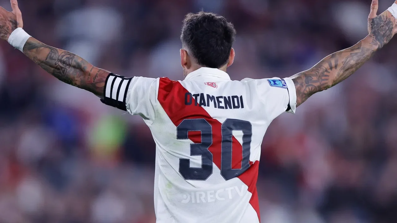 Otamendi, capitán de River: “Quien se esconde no sabe lo que es representar a un club grande”