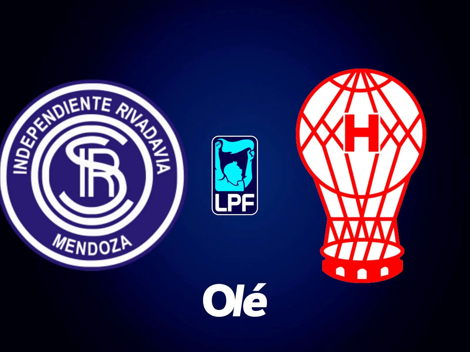 Vista del Estadio Bautista Gargantini en Mendoza, donde Independiente Rivadavia recibe a Huracán por el Torneo Clausura