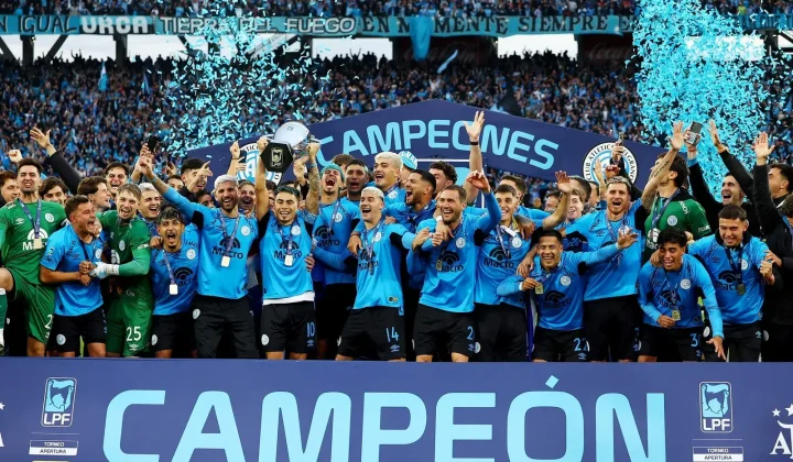 Belgrano celebra su primer título en Primera División con un épico triunfo ante River