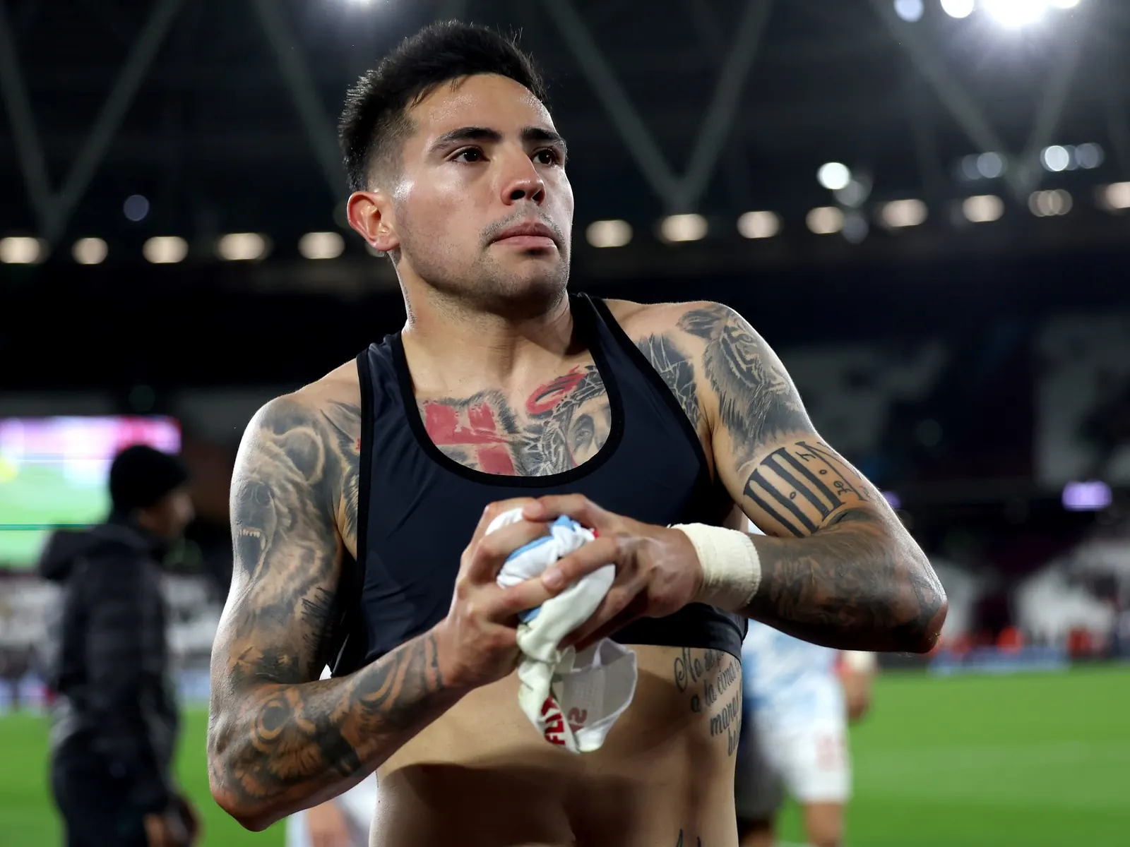 Francisco Ortega, lateral izquierdo del Olympiacos, es el objetivo de River Plate en el mercado de pases.