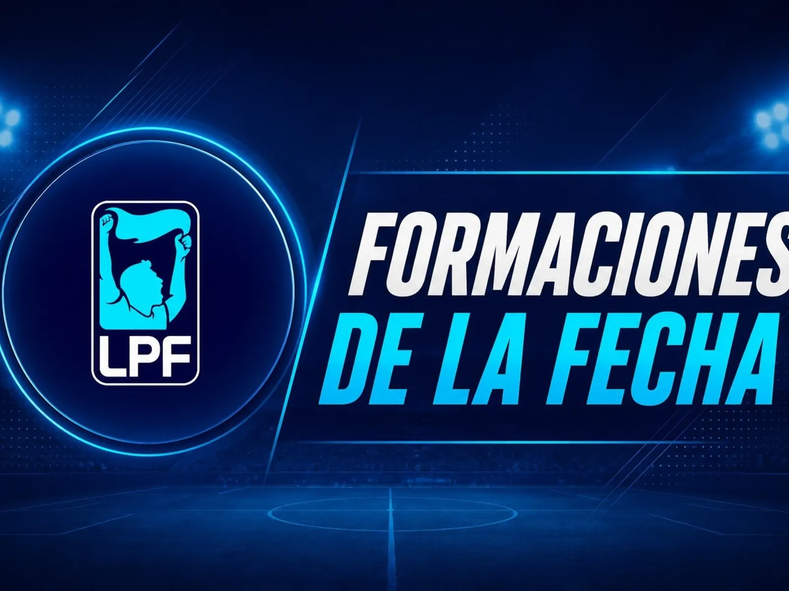 Vista del campo de juego en un partido de la Liga Profesional argentina durante el Torneo Clausura