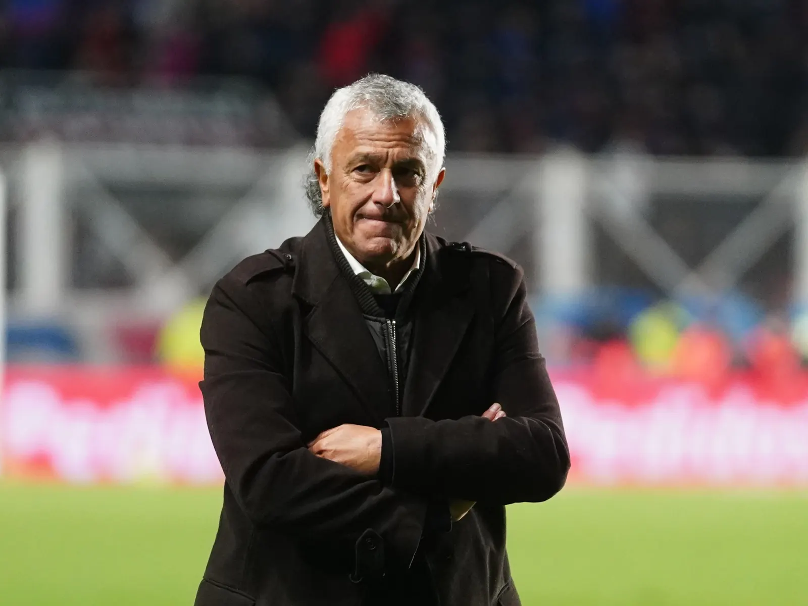 Néstor Gorosito, entrenador de San Lorenzo, habla en conferencia de prensa después de la victoria ante Gimnasia de Mendoza