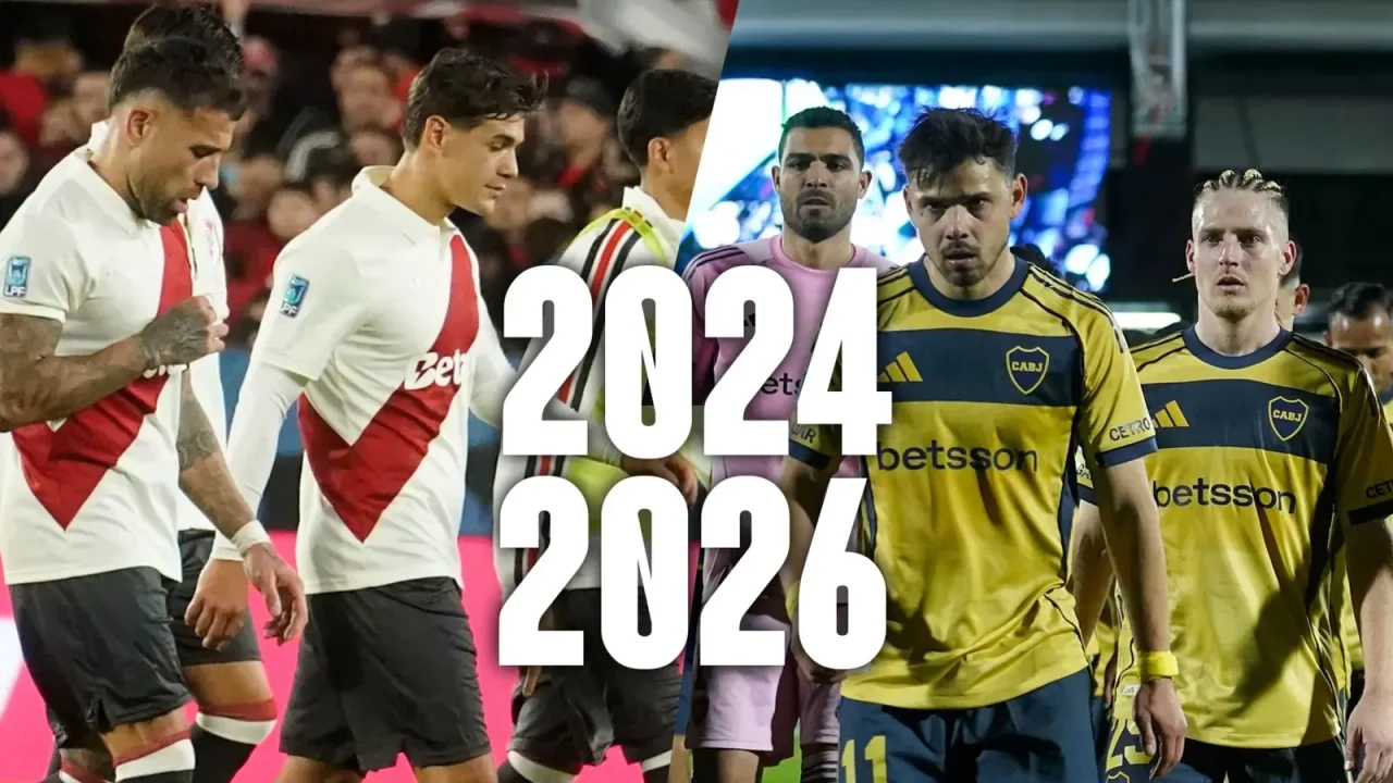 River y Boca, de mal en peor: dos años de frustraciones y golpes futbolísticos que preocupan al fútbol argentino