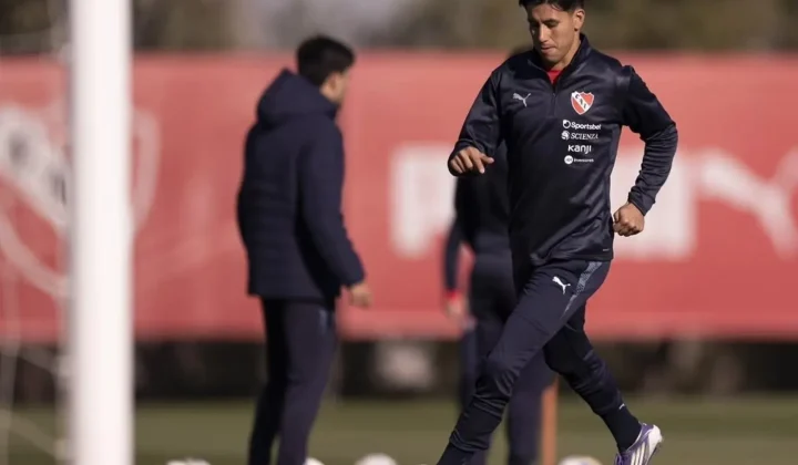 Maxi Meza se prepara para relanzar su carrera en Independiente: “No vine a hacer la plancha