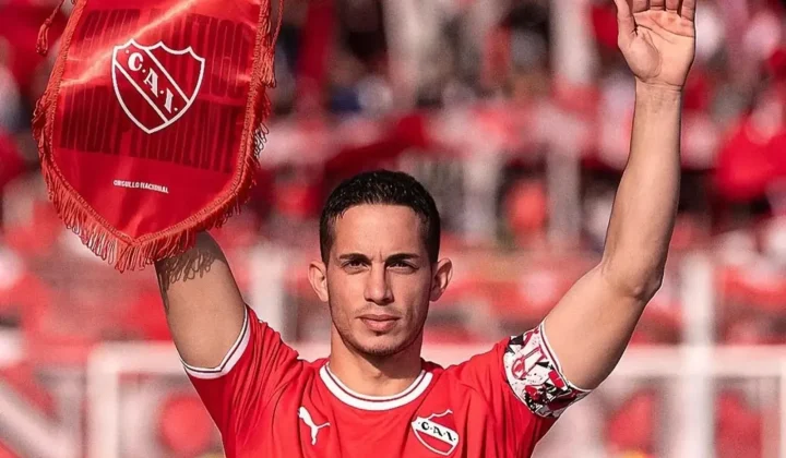 Marcone recuperó la cinta de capitán en el debut soñado de Independiente en el Clausura