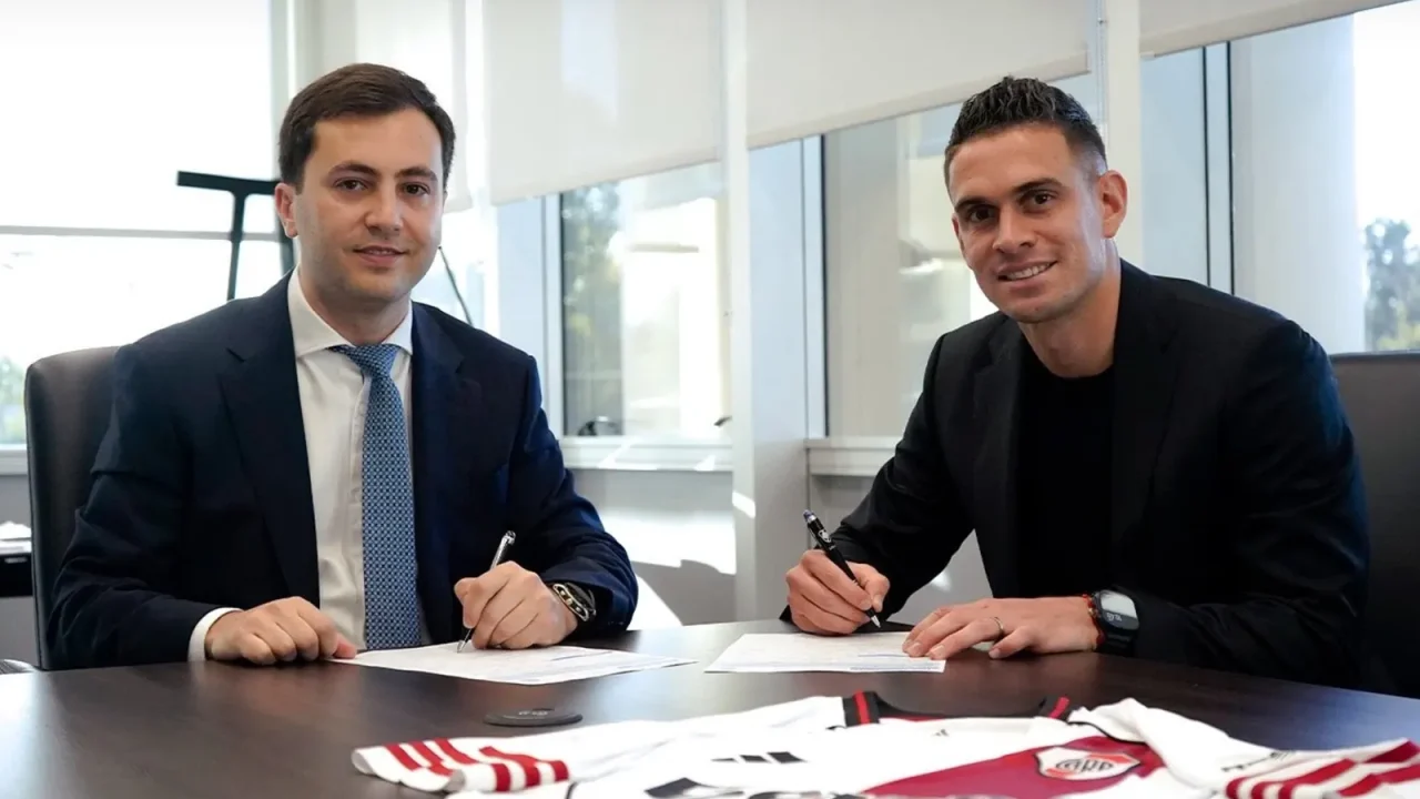 El emotivo regreso de Rafael Santos Borré a River: la coincidencia con su último gol