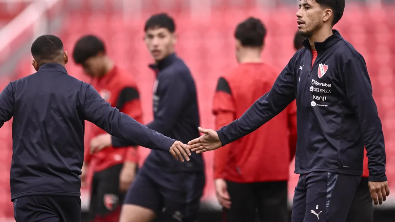 Maxi Meza brilló en los amistosos de Independiente con un triplete contra Newell’s