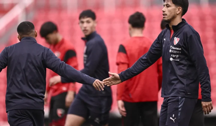 Maxi Meza brilló en los amistosos de Independiente con un triplete contra Newell’s
