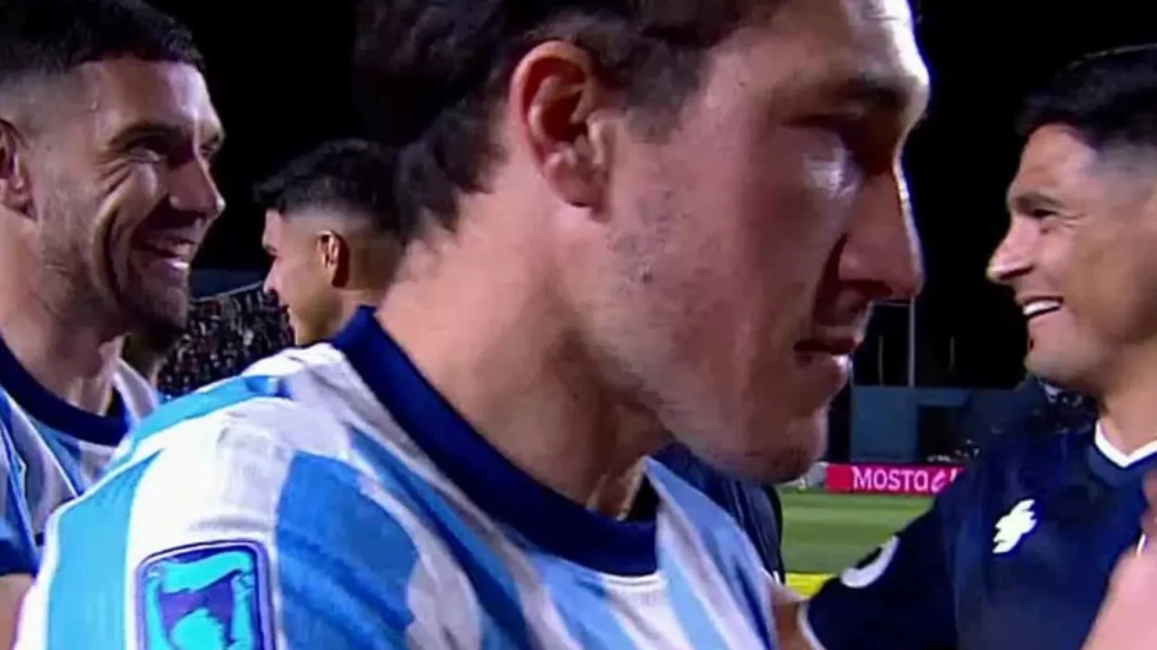 Maxi Salas y su reencuentro con Racing en Mendoza: saludos, el cruce con Maravilla Martínez y el impacto en el partido