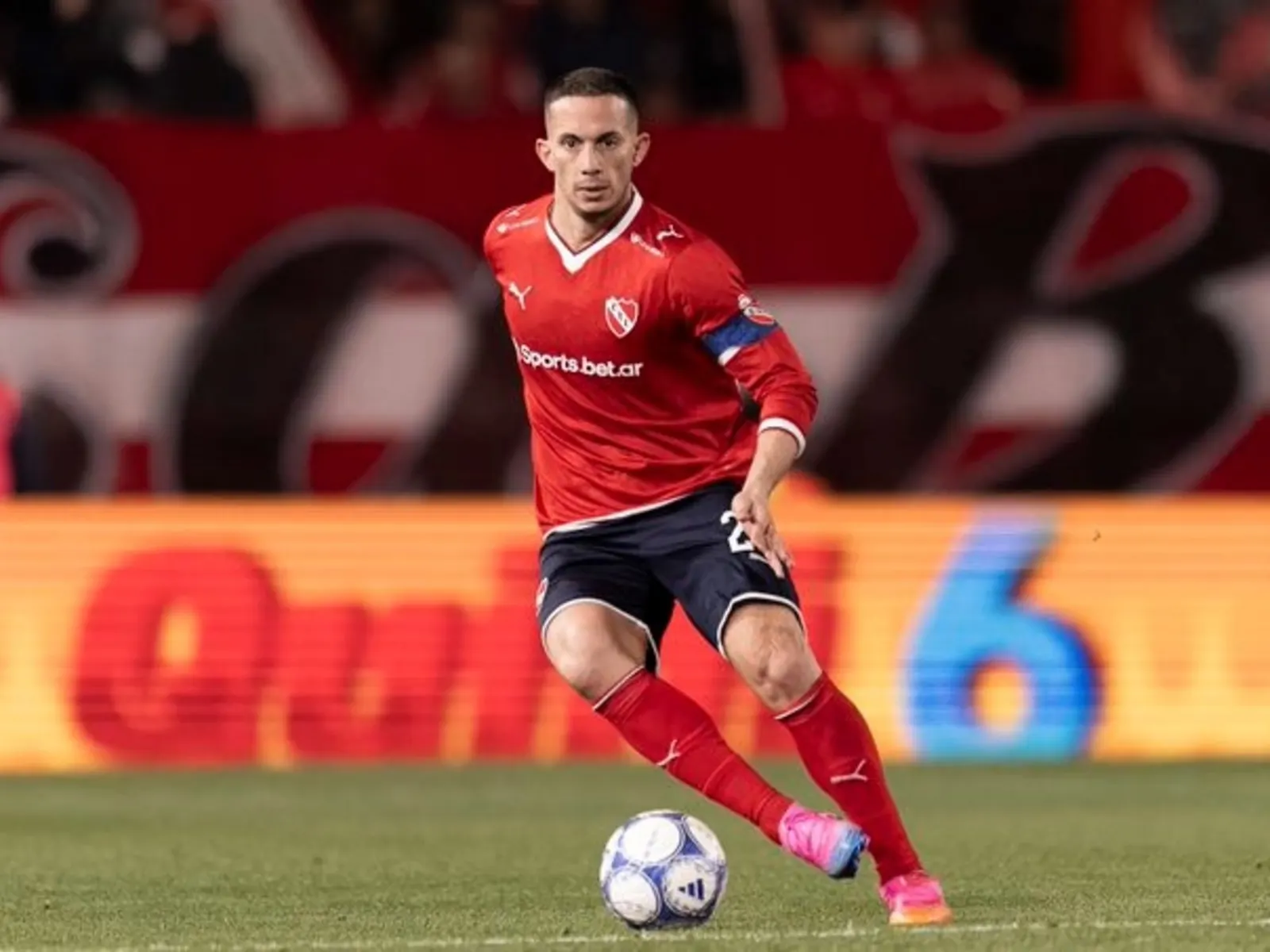 Iván Marcone, capitán de Independiente, durante declaraciones posteriores al partido por Copa Argentina.