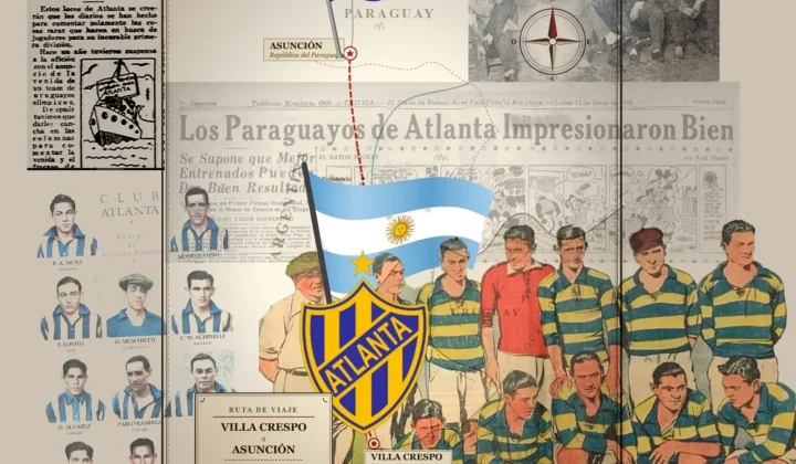 A 94 años del histórico desembarco de los 17 paraguayos en Atlanta y el insólito mercado de pases del fútbol argentino
