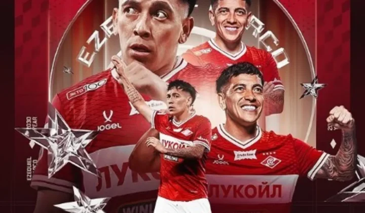 Esequiel Barco extendió su contrato con Spartak Moscú hasta 2030 pese al interés de River, Boca e Independiente