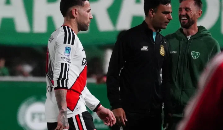 El fuerte reclamo de Otamendi a Beltrán que encendió el debate en River tras el empate con Sarmiento