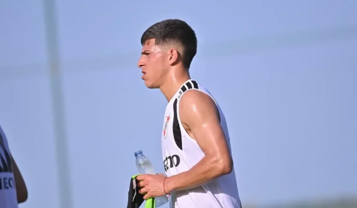 Lautaro Pereyra, el juvenil de River que pica en punta para reemplazar a Thiago Almada ante Estudiantes de Río Cuarto