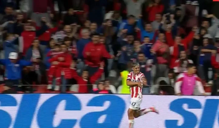 Eric Ramírez y un festejo con historia: el 3-1 de Unión a Estudiantes y la franja de Gimnasia en el pecho